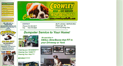 Desktop Screenshot of crowleyrolloffs.com